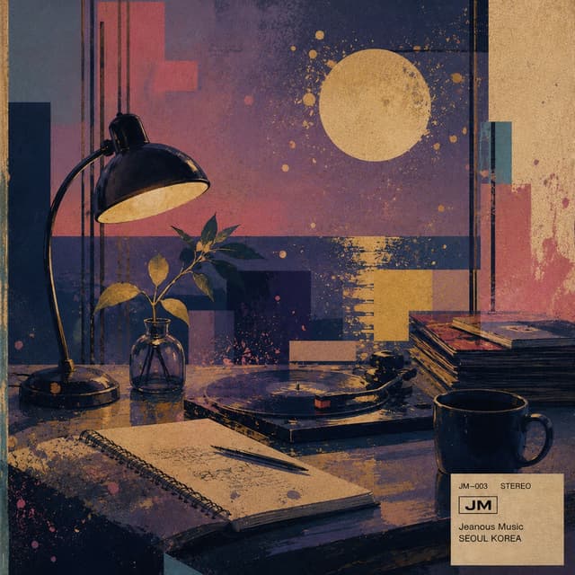 Album cover art for Glass Moon