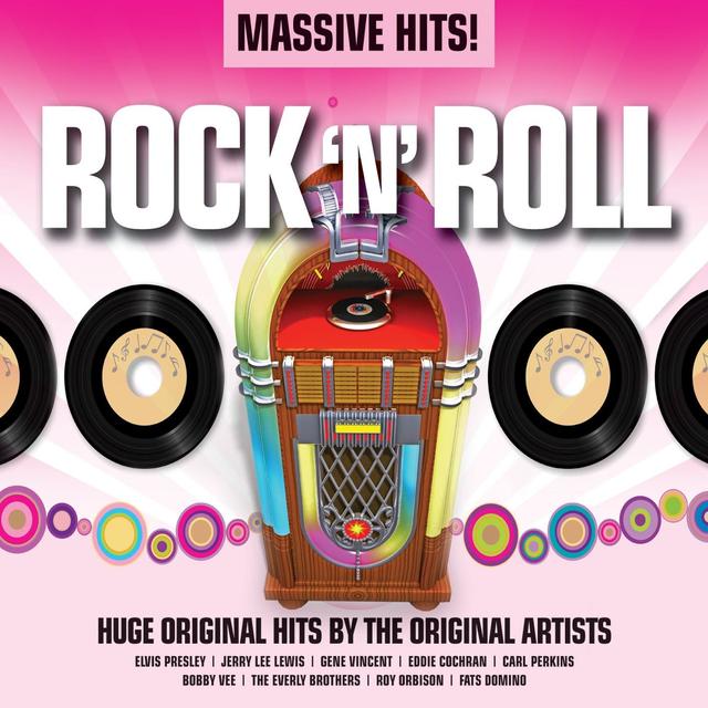 Album cover art for Massive Hits! - Rock 'n' Roll