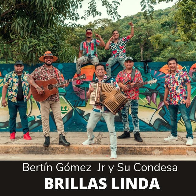 Album cover art for Brillas Linda