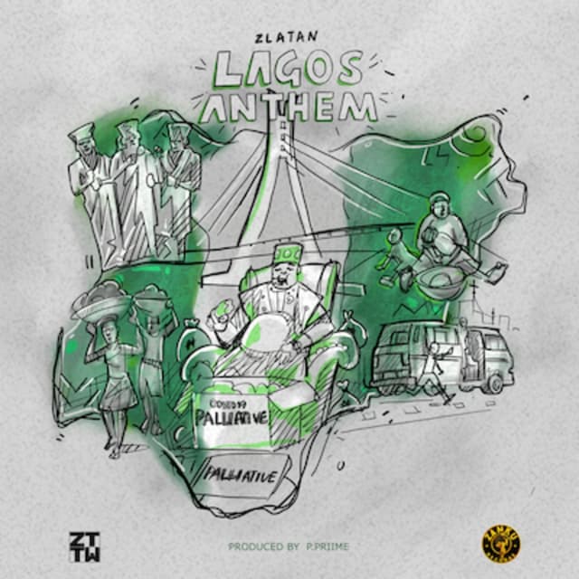 Album cover art for Lagos Anthem