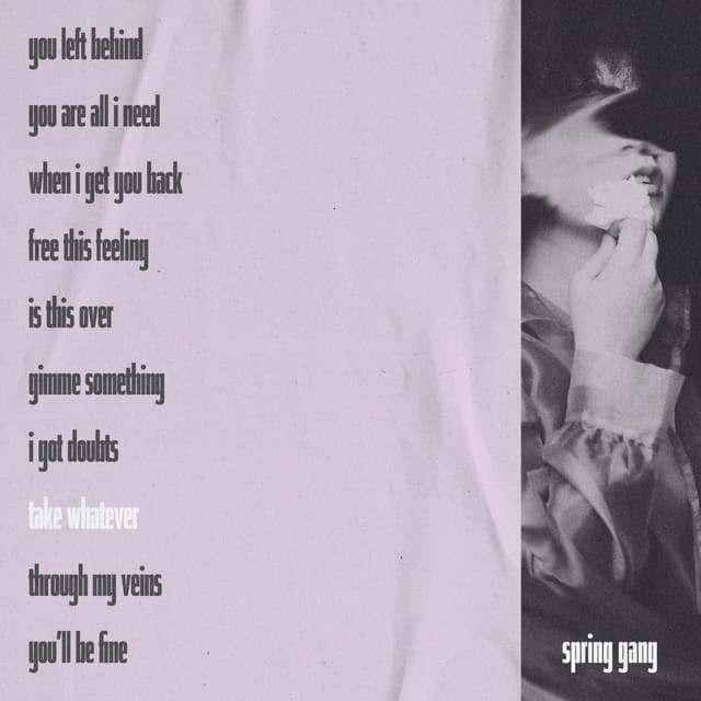 Album cover art for Take Whatever