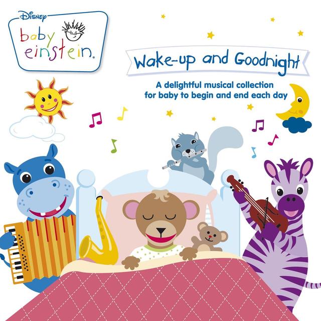 Album cover art for Baby Einstein Wake Up and Goodnight