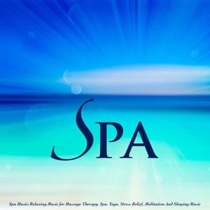 Album cover art for Spa Music Relaxing Music for Massage Therapy, Spa, Yoga, Stress Relief, Meditation and Sleeping Music