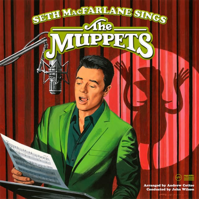 Album cover art for Seth MacFarlane Sings The Muppets
