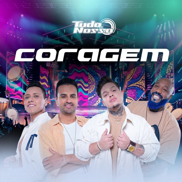 Album cover art for Coragem
