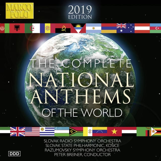 Album cover art for The Complete National Anthems of the World