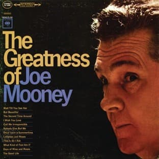 Album cover art for The Greatness Of Joe Mooney