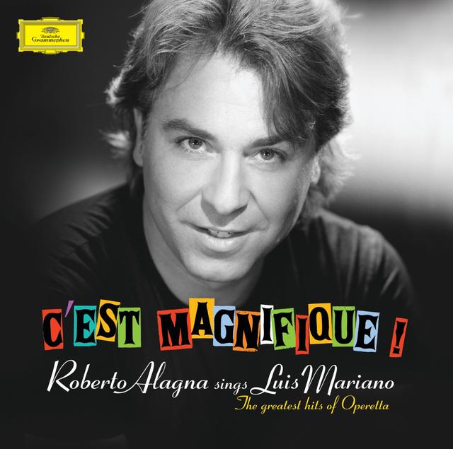 Album cover art for Roberto Alagna Chante Luis Mariano