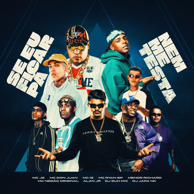 Album cover art for Se Eu Ficar Pá Nem Me Testa (feat. Mc Negão Original, Mc Alan JR, Menor Richard, Mc IG & DJ Japa NK)