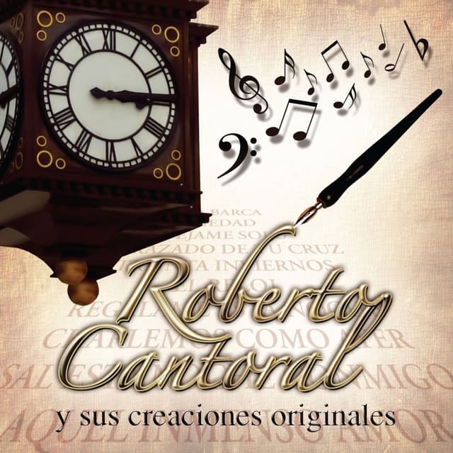 Album cover art for Roberto Cantoral y sus creaciones