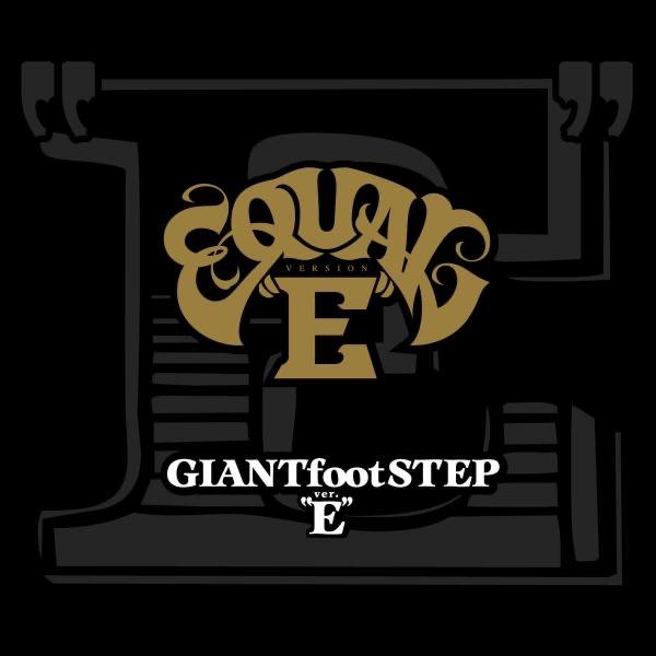 Album cover art for GIANTfootSTEP ver."E"