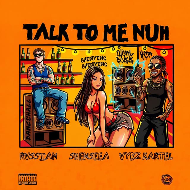 Album cover art for Talk To Me Nuh