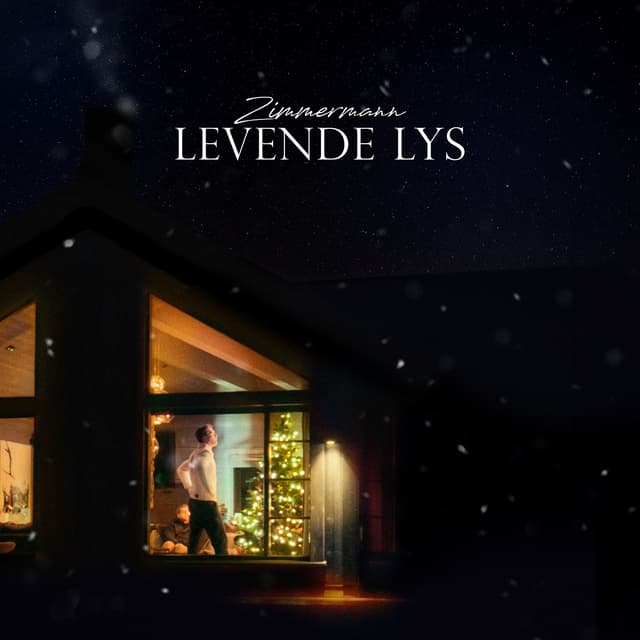 Album cover art for Levende lys