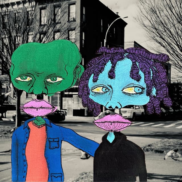 Album cover art for No Spaces