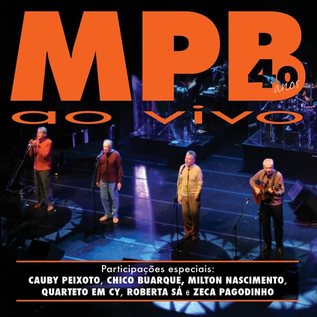 Album cover art for 40 Anos Ao Vivo
