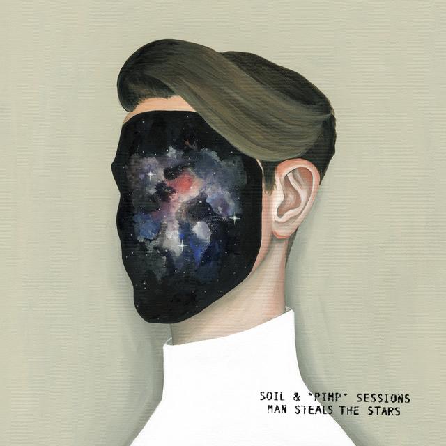 Album cover art for Man Steals the Stars