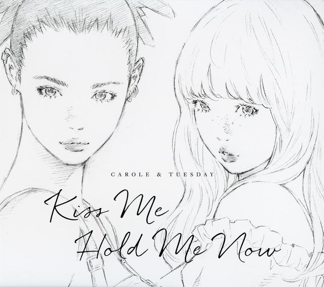 Album cover art for TV animation「キャロル&チューズデイ」opening/ending theme~Kiss Me/Hold Me Now