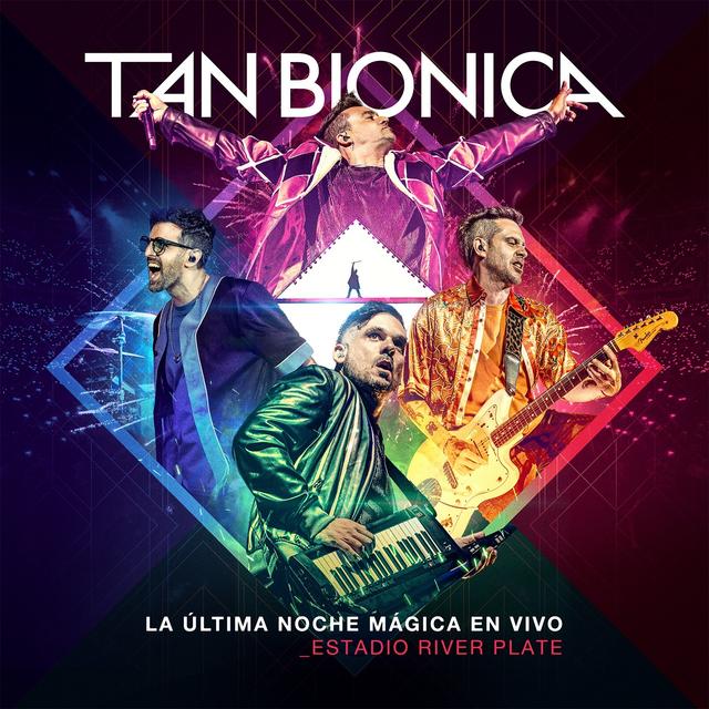Album cover art for La Ultima Noche Mágica En Vivo - Estadio River Plate