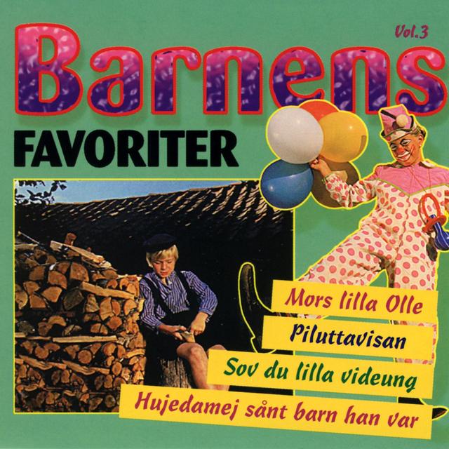 Album cover art for Barnens favoriter 3