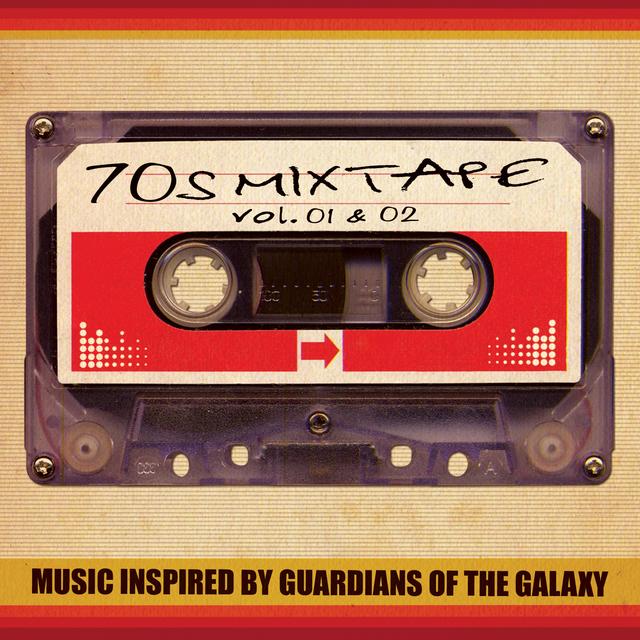 Album cover art for 70's Mixtape Vol. 1 & 2 : Music Inspired by Guardians of the Galaxy