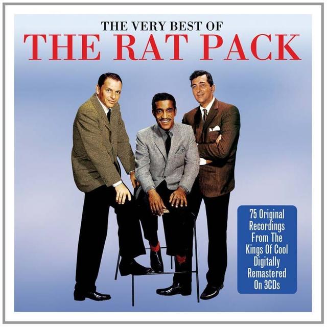 Album cover art for The Very Best of the Rat Pack
