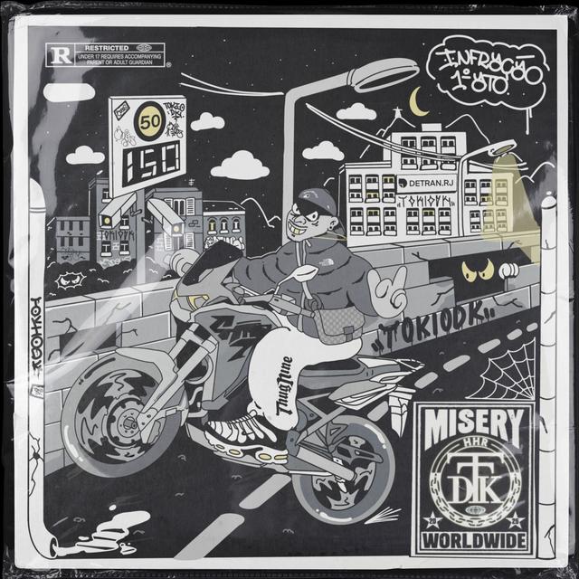 Album cover art for INFRAÇÃO - 1º ATO