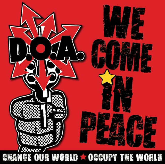 Album cover art for We Come In Peace