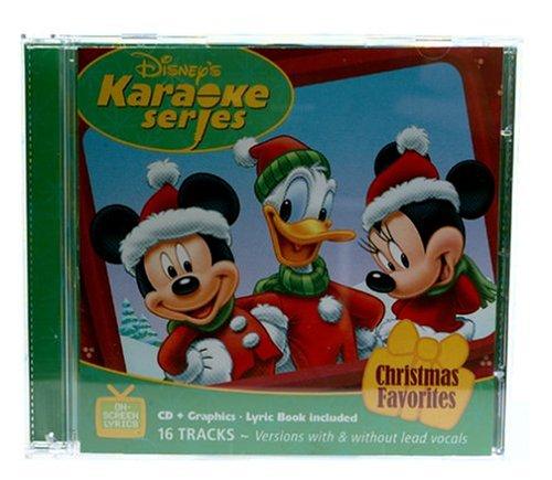 Album cover art for Disney's Karaoke Series: Christmas Favorites