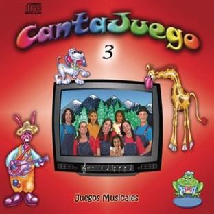 Album cover art for Cantajuego (volumen 3)