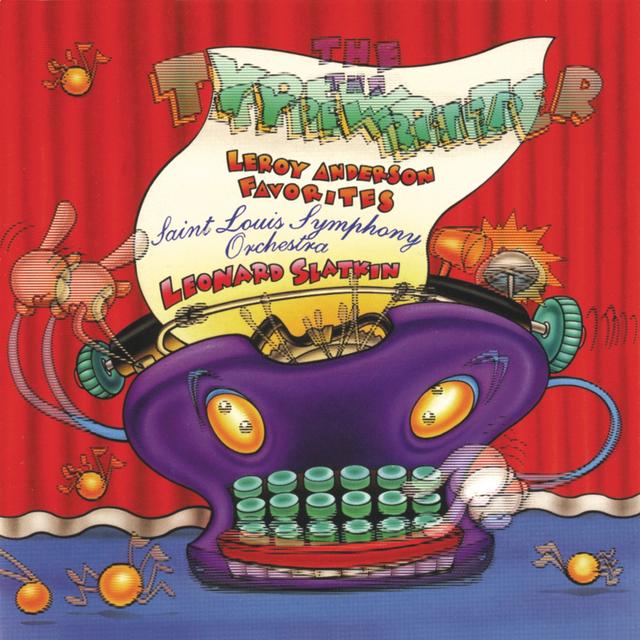 Album cover art for The Typewriter: Leroy Anderson Favorites