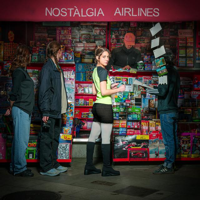 Album cover art for Nostalgia airlines