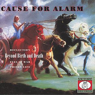 Album cover art for Cause For Alarm - Warzone (split)