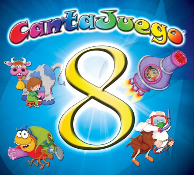 Album cover art for Cantajuego Vol. 8