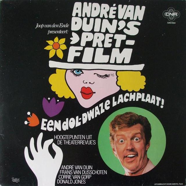 Album cover art for André van Duin's Pretfilm - Een Dol-Dwaze Lachplaat!