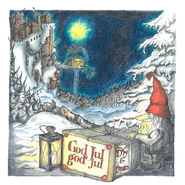 Album cover art for God jul, god jul