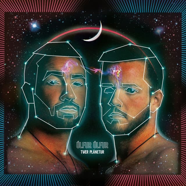 Album cover art for Tvær plánetur