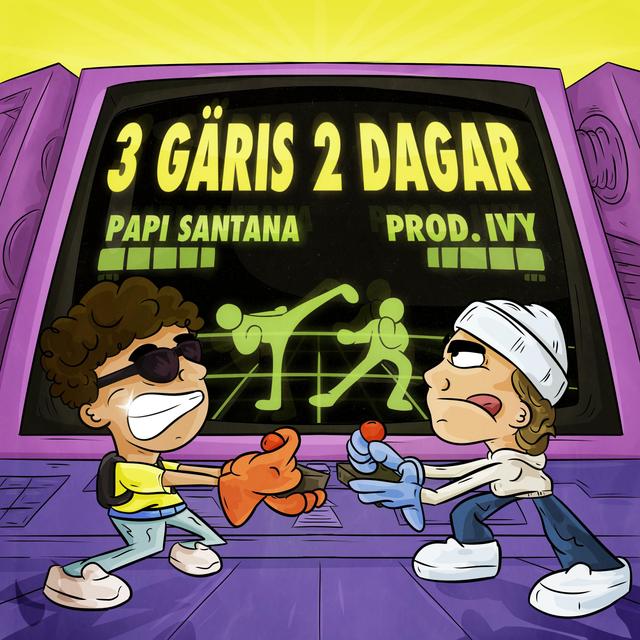Album cover art for 3 GÄRIS 2 DAGAR