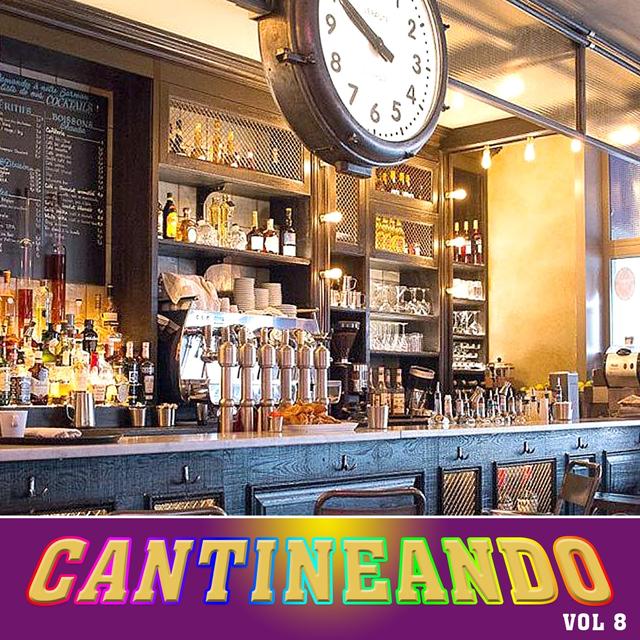 Album cover art for Cantineando, Vol.8