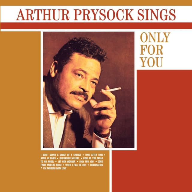 Album cover art for Arthur Prysock Sings Only for You