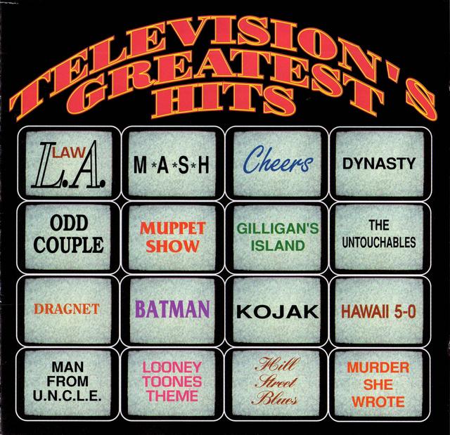 Album cover art for Television’s Greatest Hits