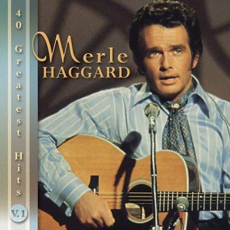 Album cover art for Merle Haggard: 40 Greatest Hits