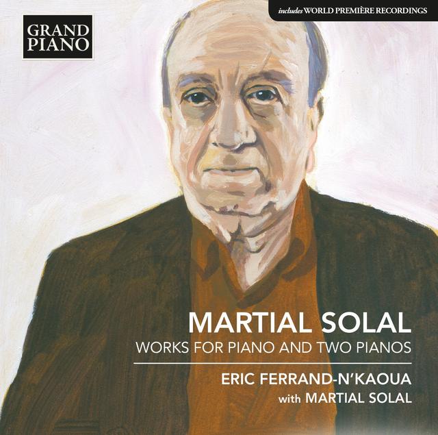 Album cover art for Solal: Works for Piano & 2 Pianos