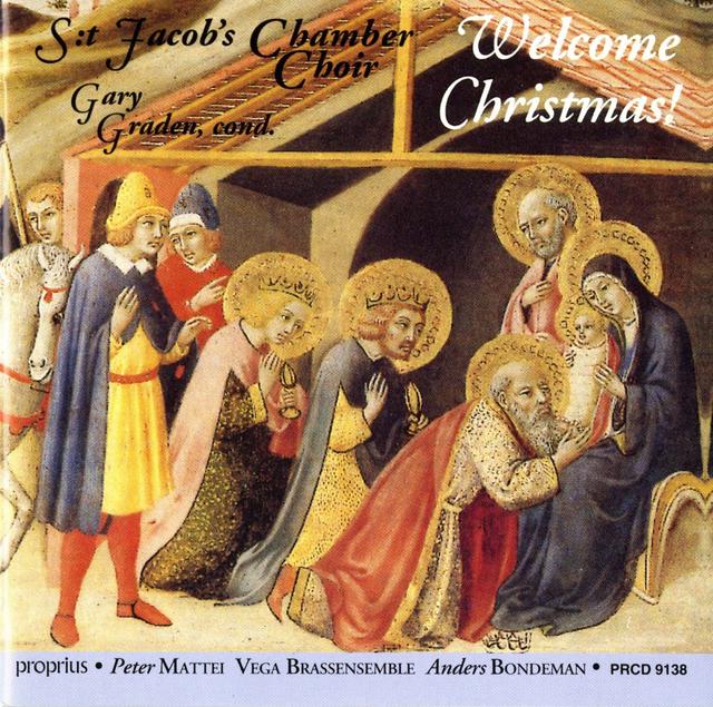 Album cover art for Welcome Christmas