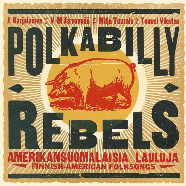 Album cover art for Polkabilly Rebels