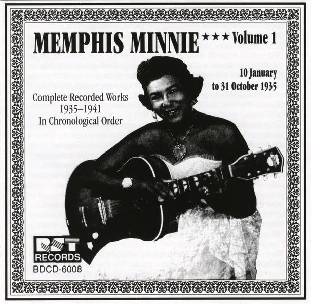 Album cover art for Memphis Minnie Vol. 1 (1935)